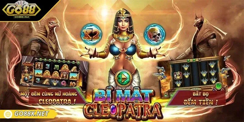 Bí Mật Cleopatra là game quay hũ đổi thưởng vô cùng huyền bí
