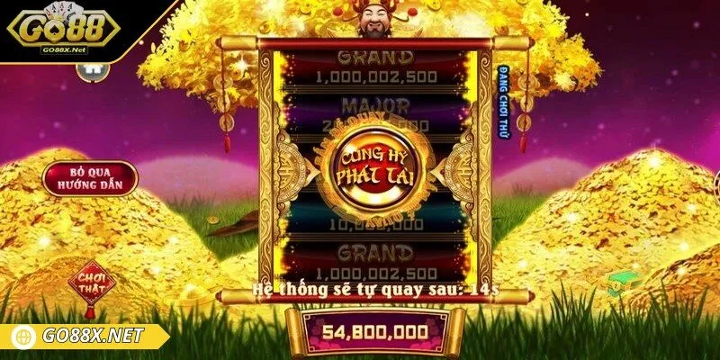 Cung Hỷ Phát Tài hiện đang là trò quay hũ thú vị và hấp dẫn hiện nay